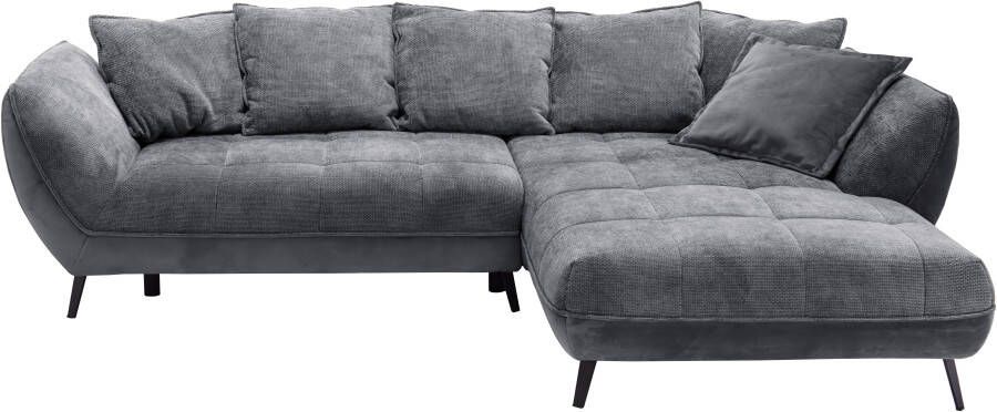 Exxpo sofa fashion Hoekbank Midway mit einfacher Easy-Lift-Bettfunktion bequem und modern