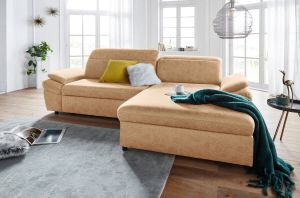 Exxpo sofa fashion Hoekbank naar keuze met slaapfunctie en bedkist