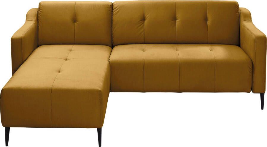 Exxpo sofa fashion Hoekbank SVALBARD naar keuze met elektrische zitdiepteverstelling vrij in de ruimte