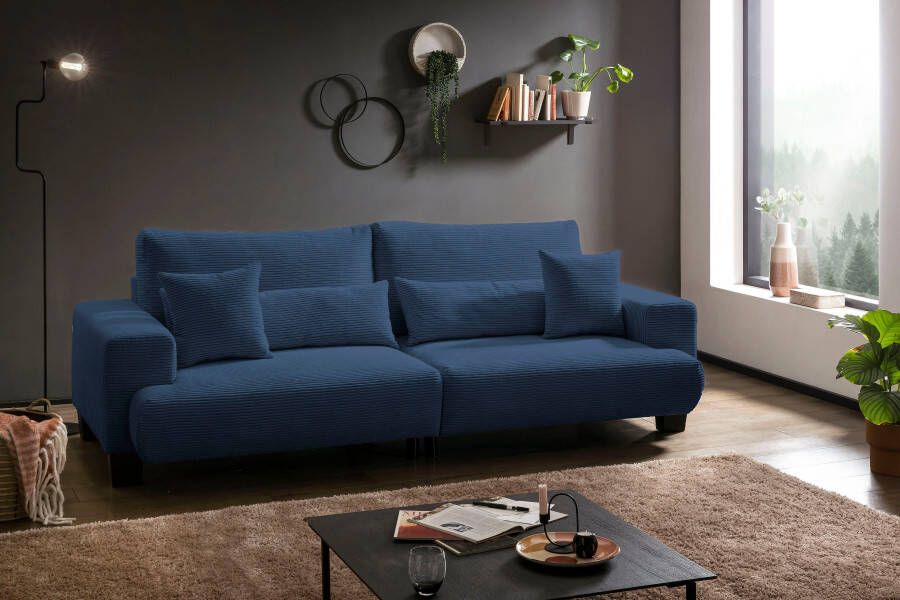 Exxpo sofa fashion Megabank Big Ayo inclusief losse rug- en sierkussens vrij plaatsbaar