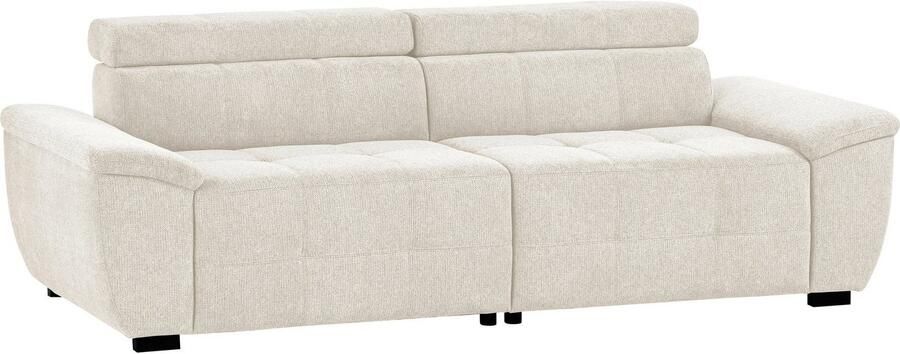 Exxpo sofa fashion Megabank Exxpo MAVERICK zachte bekleding hoog zitcomfort incl. verstelbare hoofdsteunen complexe detailafwerking