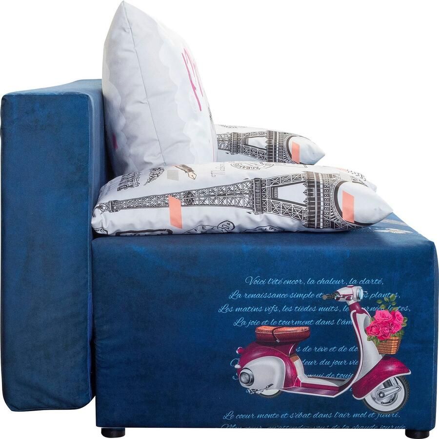 Exxpo sofa fashion Slaapbank Exxpo Tabou met slaapfunctie en bedkist liftbedfunctie en binnenvering
