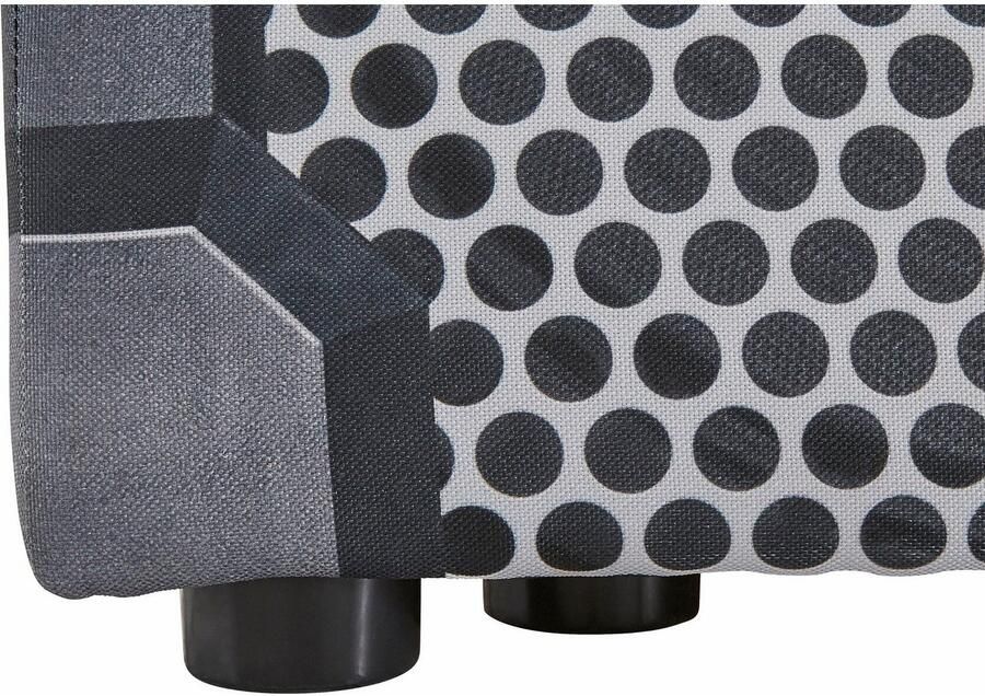 Exxpo sofa fashion Slaapbank Exxpo Tabou met slaapfunctie en bedkist liftbedfunctie en binnenvering