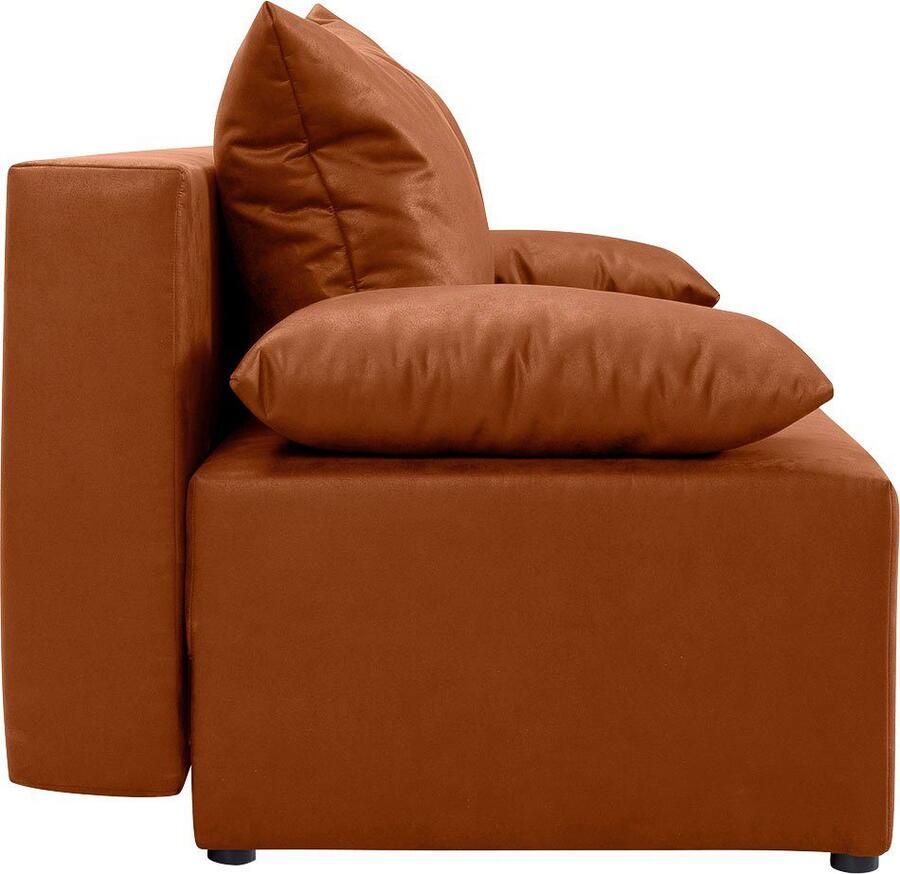 Exxpo sofa fashion Slaapbank Exxpo Tabou Slaapbank met geweldige Opties Slaapfunctie bedkist naar keuze met liftbedfunctie en binnenvering