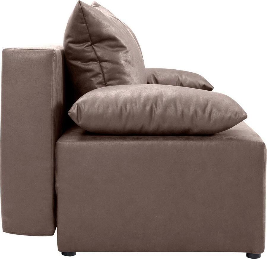 Exxpo sofa fashion Slaapbank Exxpo Tabou Slaapbank met geweldige Opties Slaapfunctie bedkist naar keuze met liftbedfunctie en binnenvering