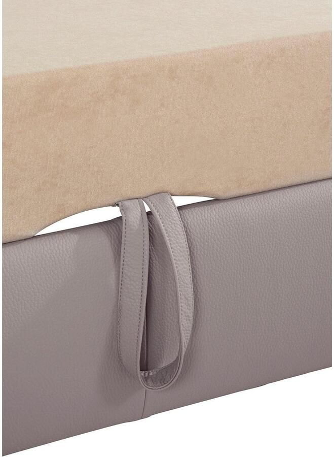 Exxpo sofa fashion Zithoek Maretto comfortabel en handig uitgebreide zittingstikking U-vorm inclusief hoofdeindeverstelling voor meer zitcomfort optioneel bedfunctie