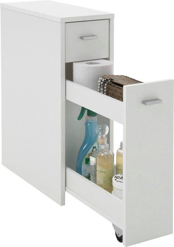 FMD Ladekast met 2 lades 20x45x61 cm wit