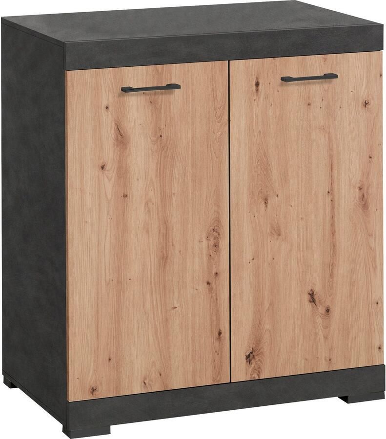 FMD Kast BRISTOL In verschillende dieptes met verstelbare planken