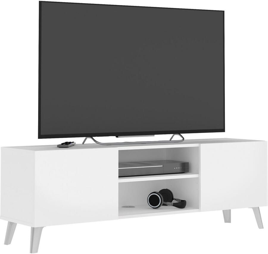 FMD Tv-meubel Brighton Breedte 140 cm met en zonder lade