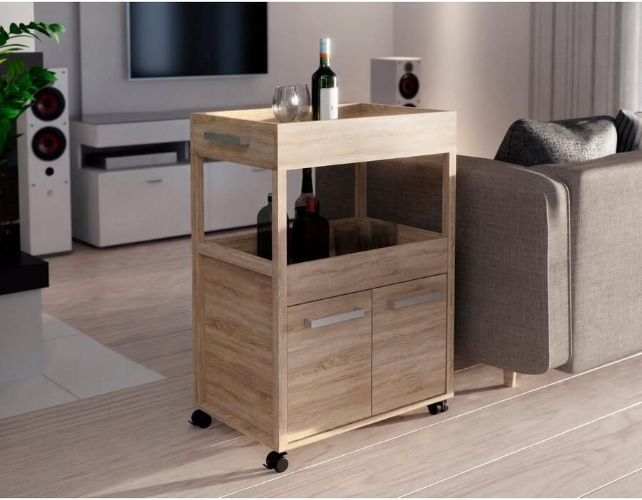 FORTE Barmeubel Homebar Hoogte ca. 88 5 cm