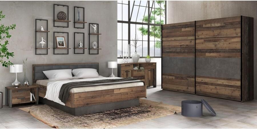 FORTE Zweefdeurkast Clif