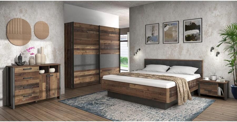 FORTE Zweefdeurkast Clif