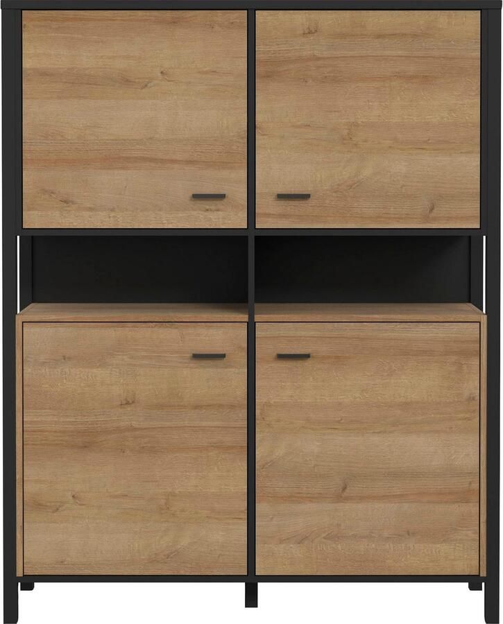 FORTE Highboard High Rock Breedte ca. 121 cm