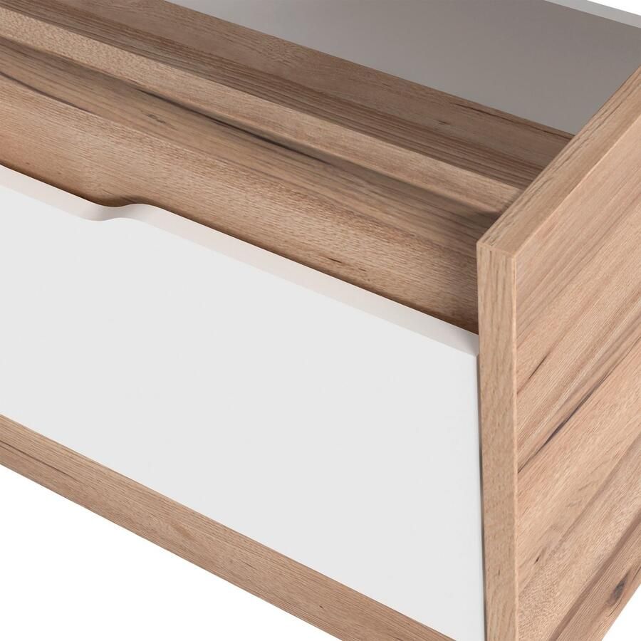 FORTE Ledikant met bergruimte Vankka veel opbergruimte Scandinavisch ontwerp