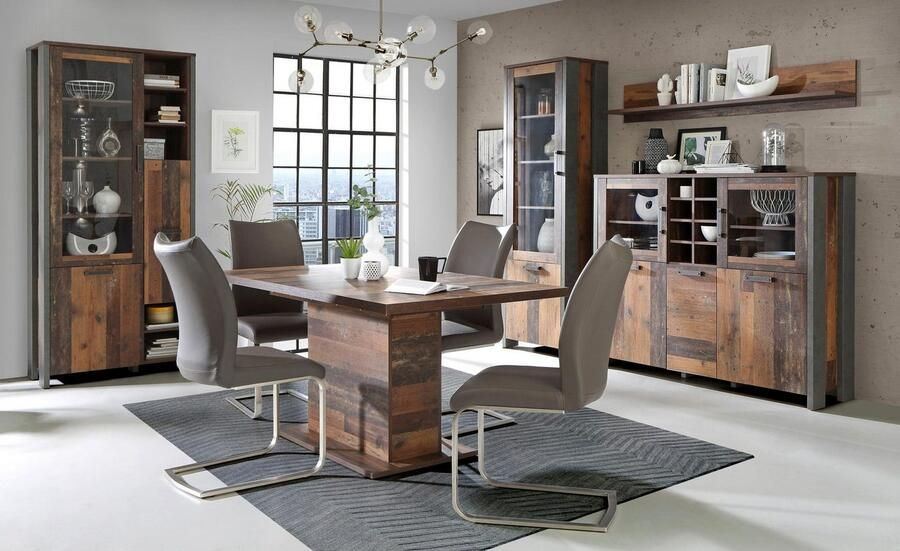 FORTE Highboard Clif Hoogte 205 cm