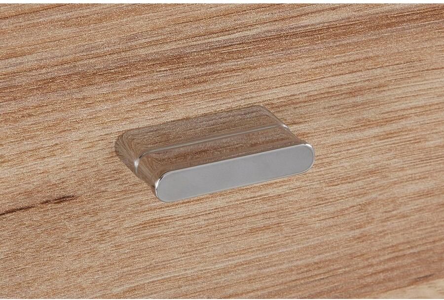 FORTE Vitrinekast Como Vitrine glazen deur LED-verlichting soft close links scharnier