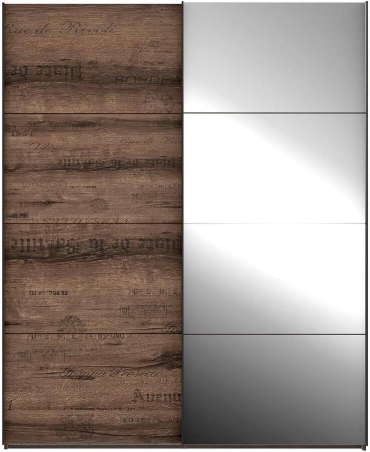 FORTE Zweefdeurkast Jacky