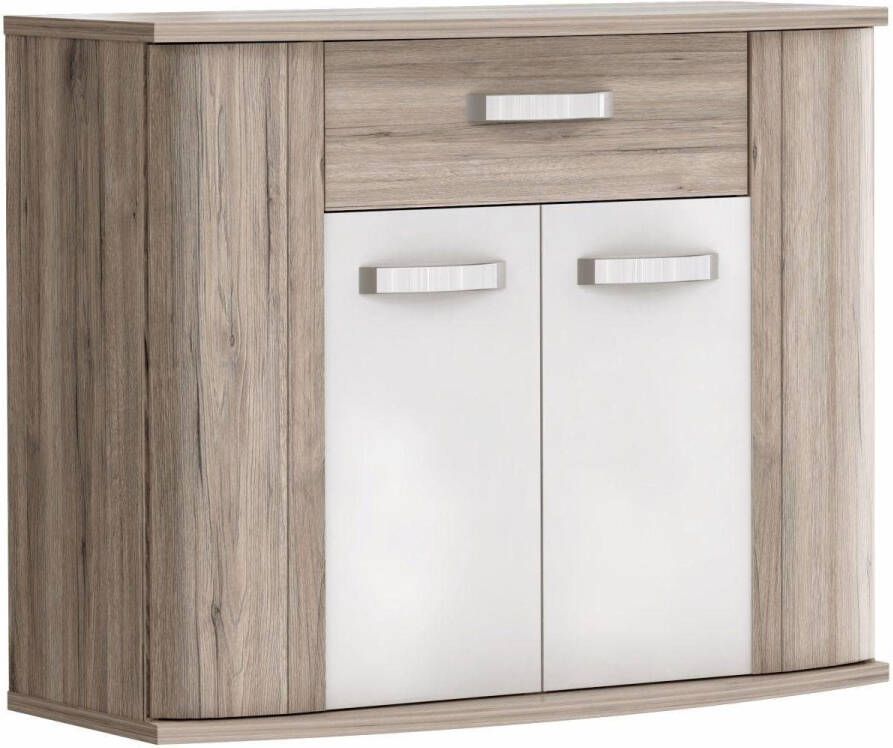 FORTE Kast met laden en deuren Rondino