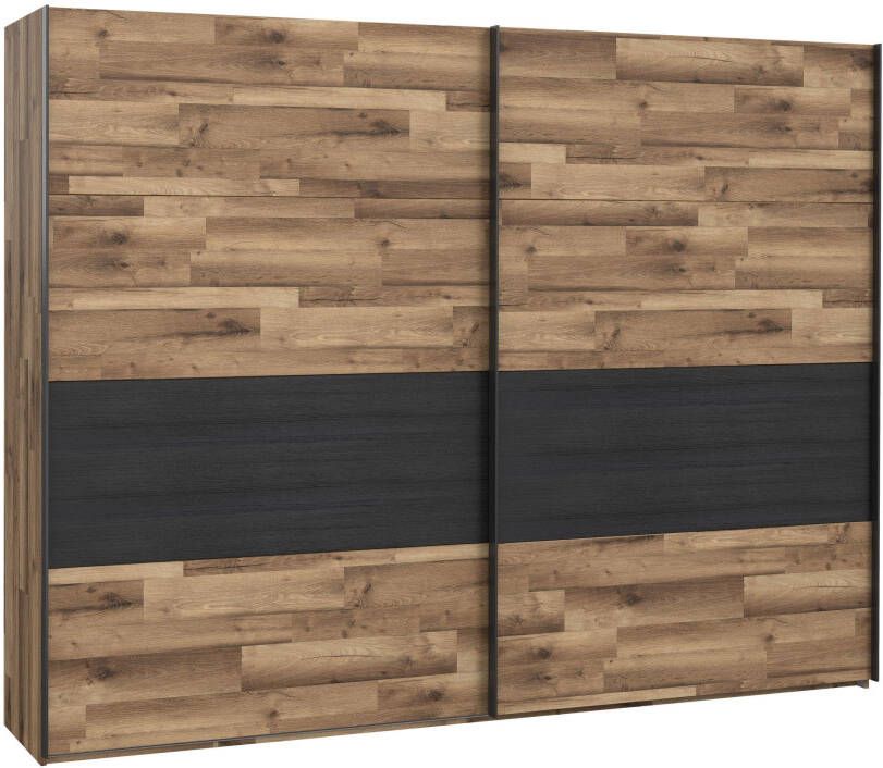 FORTE Zweefdeurkast Jakobina met moderne middelste band