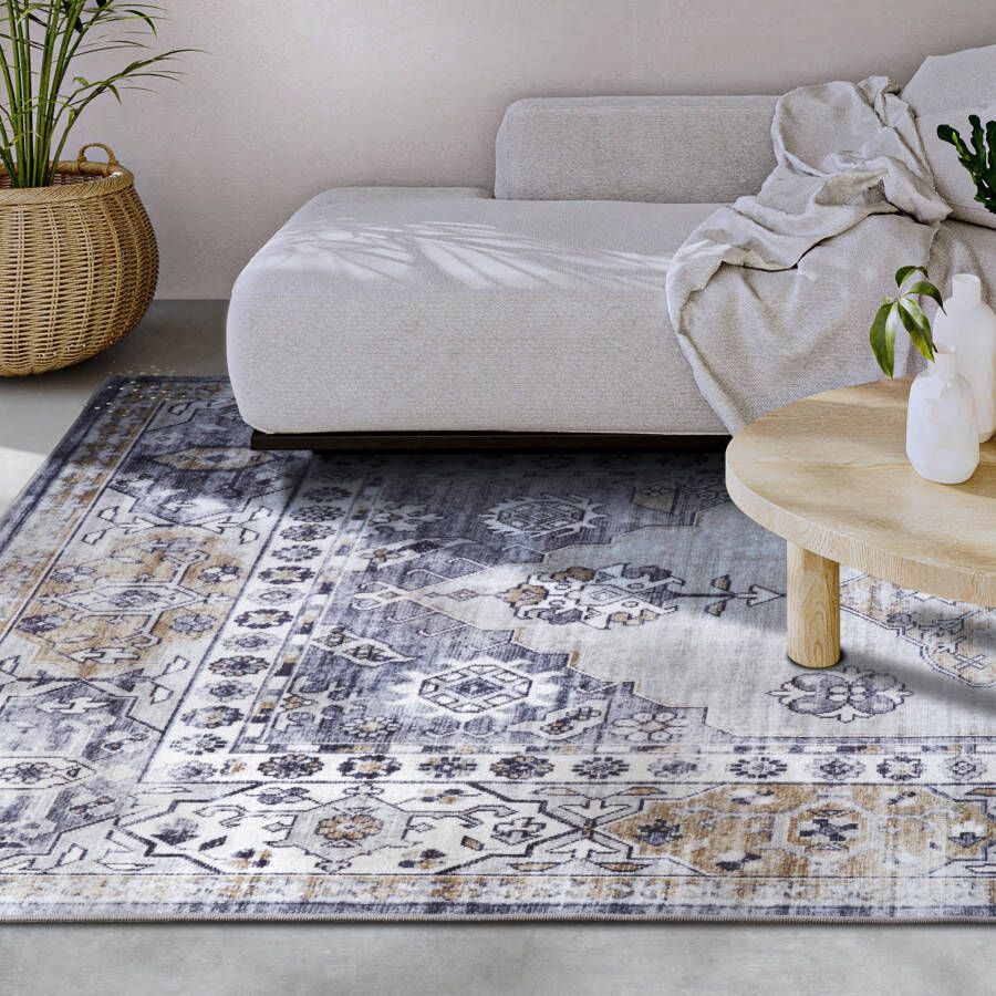 HANSE Home Vloerkleed Meridiem Kortpolig antislip oriënt vintage klassiek woonkamer gang