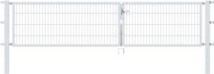 GAH Alberts Dubbele omheiningdeur 350 cm breed in verschillende hoogten