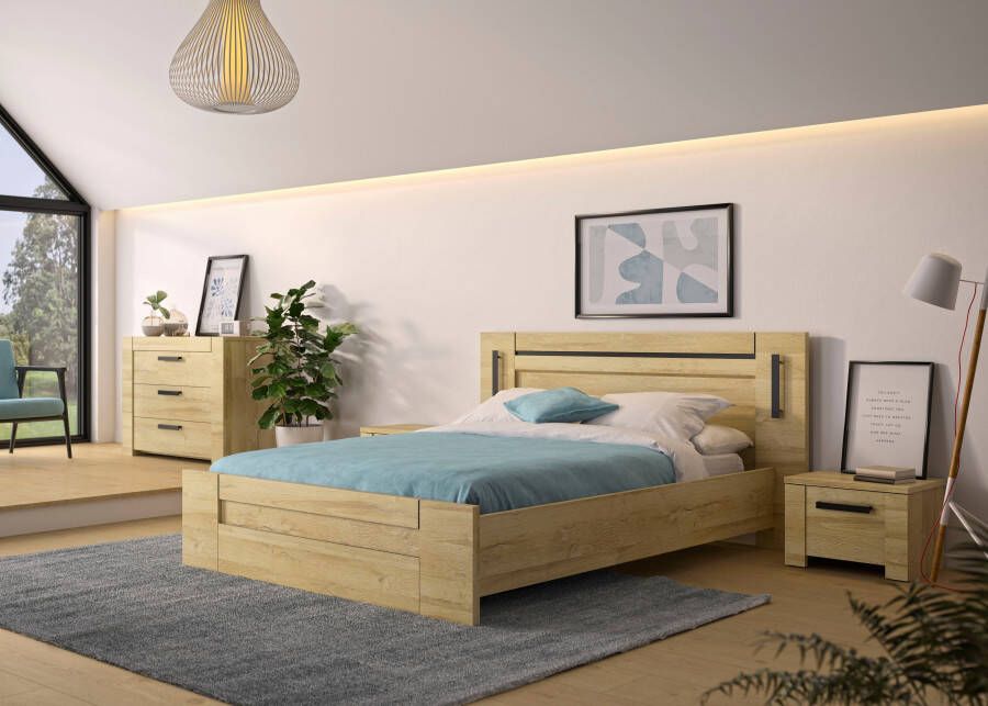 Gami 1-persoonsledikant Sofia Bed met geïntegreerde leeslamp (1-delig)