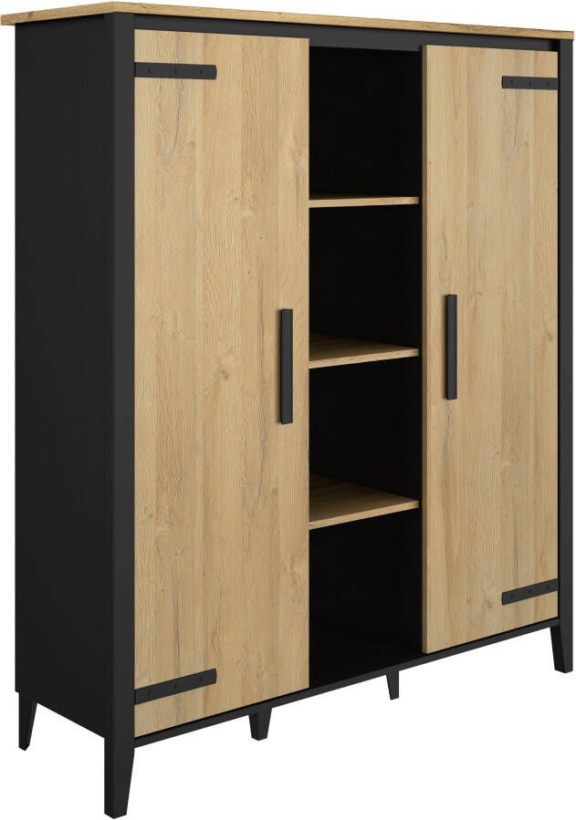 Gami Buffetkast CORK 6 zijplanken 3 middelgrote planken