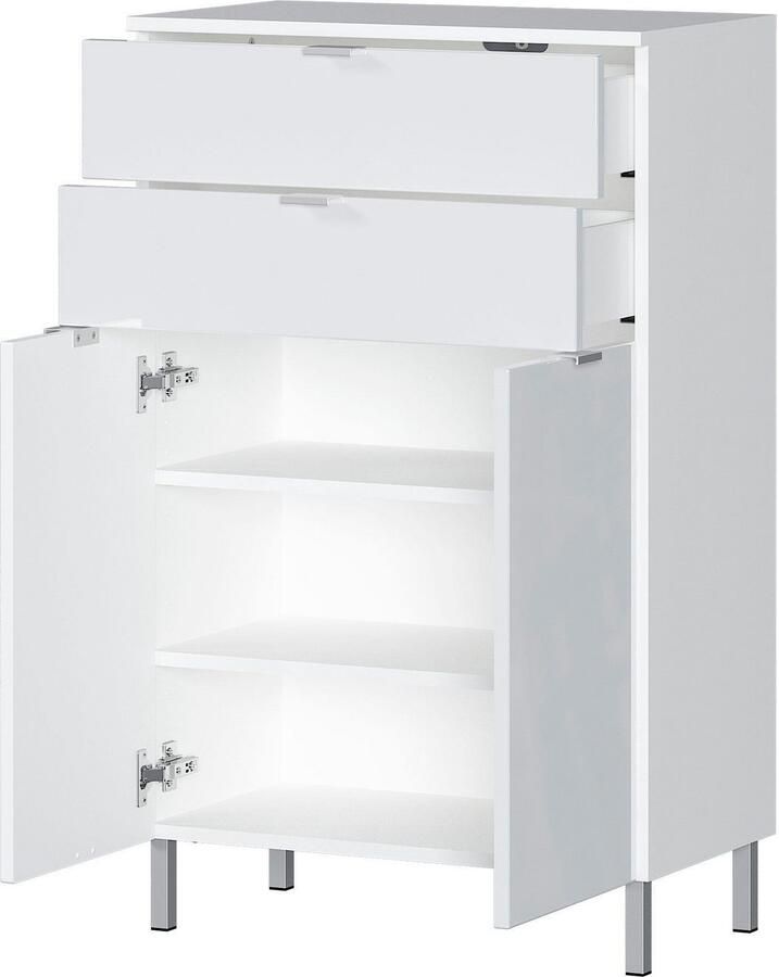 Germania Ladekast GW-Mauresa 34x60x97 cm wit