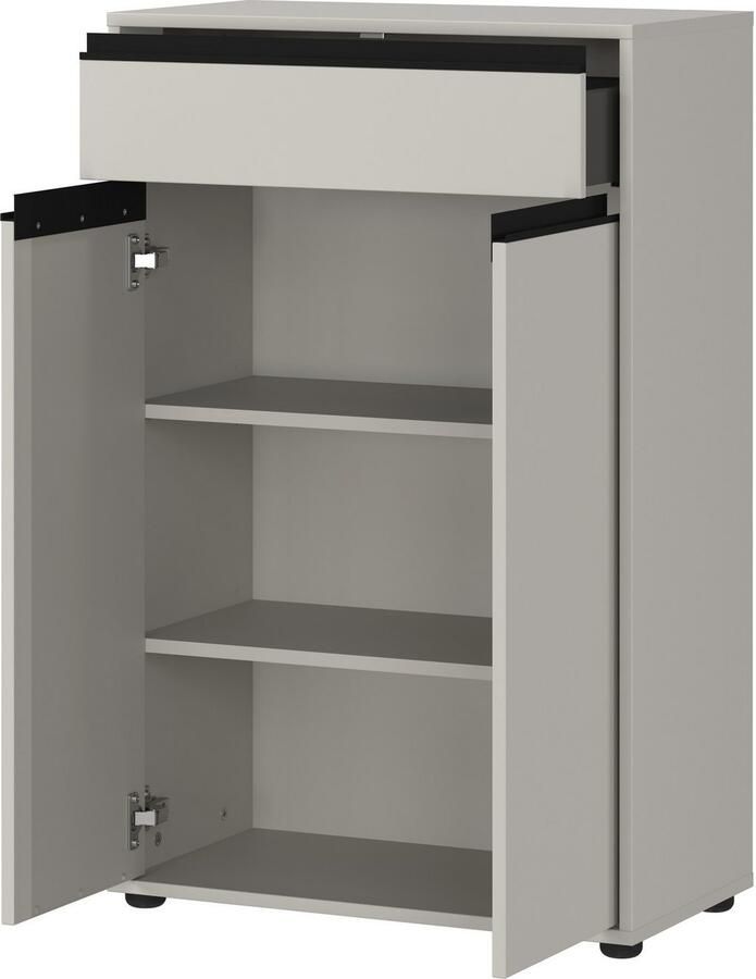 GERMANIA Badkamerkast Lemont met deur- en ladedemping