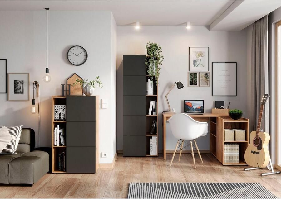 GERMANIA Hoekbureau Olvera Made in Germany breedte 129 cm