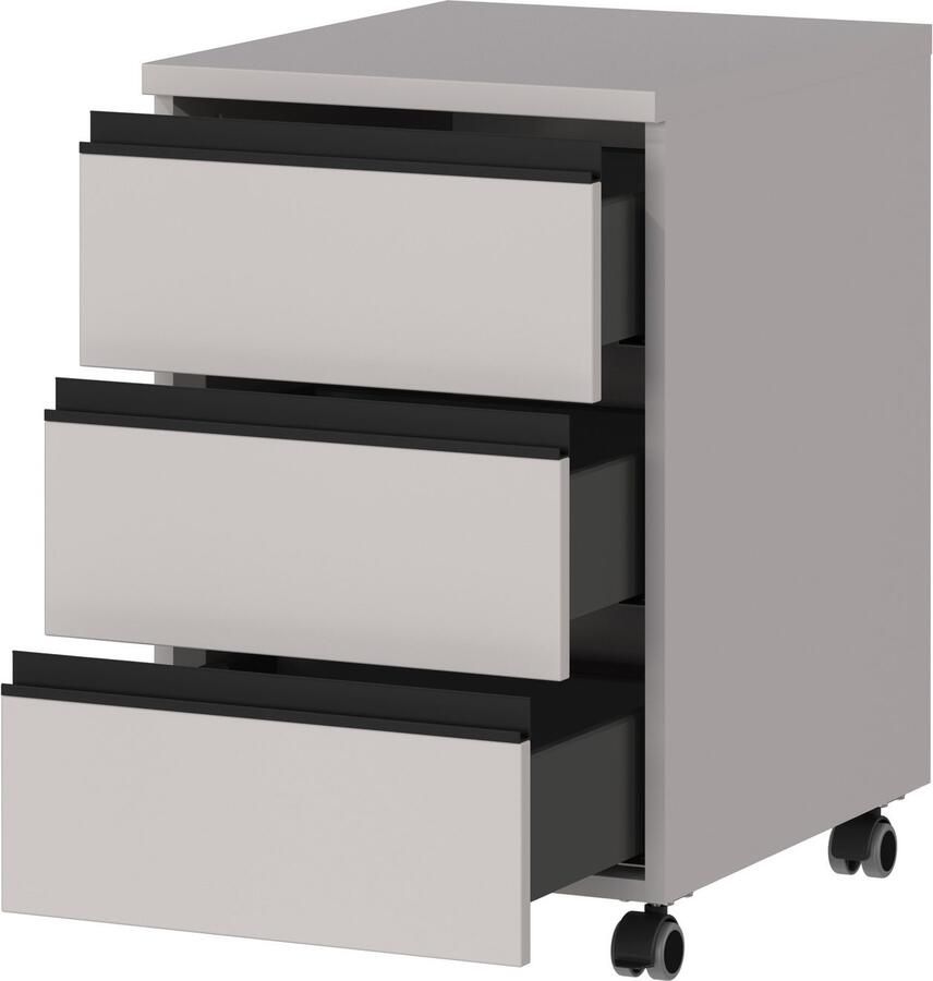 GERMANIA Kastje op wieltjes Lemont met vergrendelbare loopwielen