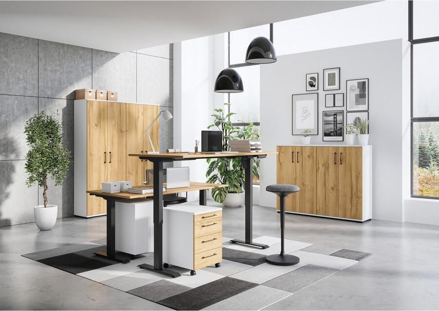 GERMANIA Bureau Profi 3.0 elektrisch in hoogte verstelbaar in verschillende breedtes made in germany