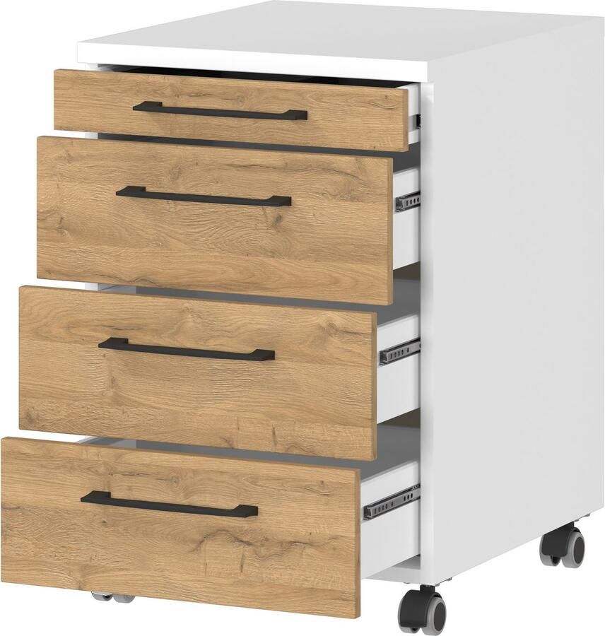 GERMANIA Kastje op wieltjes Profi 3.0 met vergrendelbare loopwielen