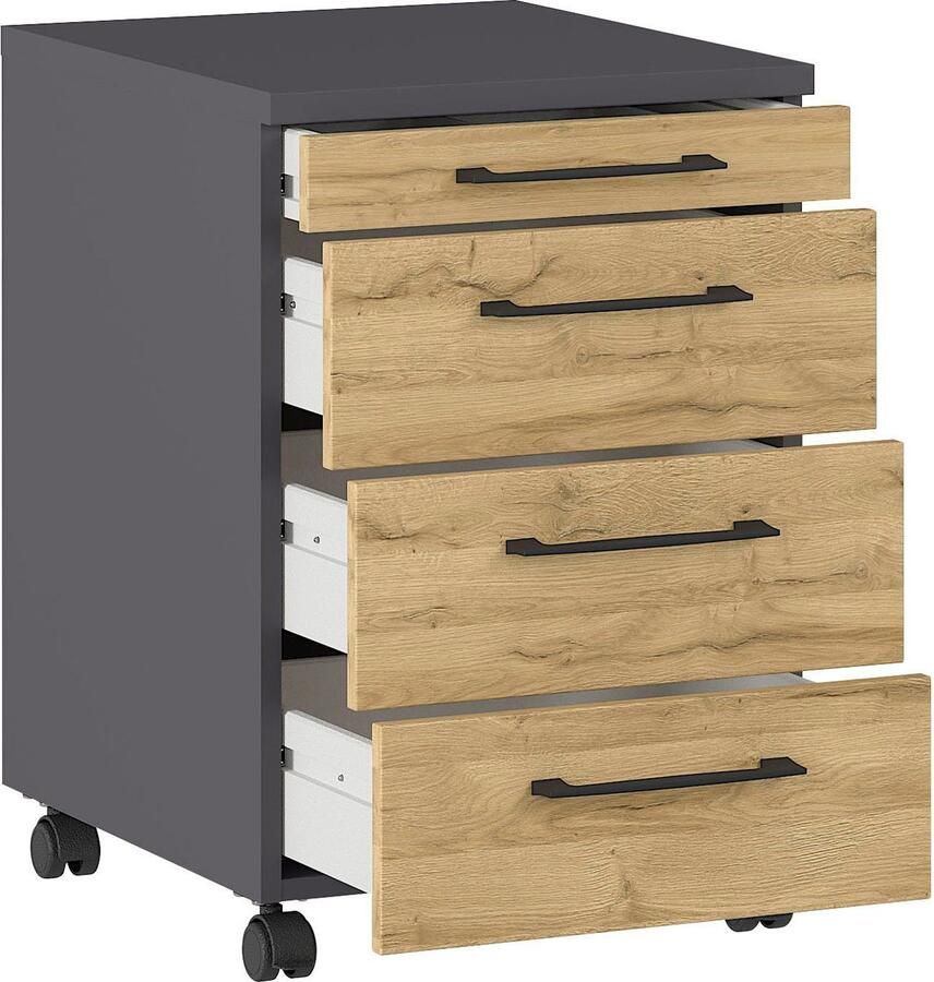 Germania Rolkast GW-Profi 2.0 42x49x61 cm grafiet Grandson eikenkleur - Foto 7