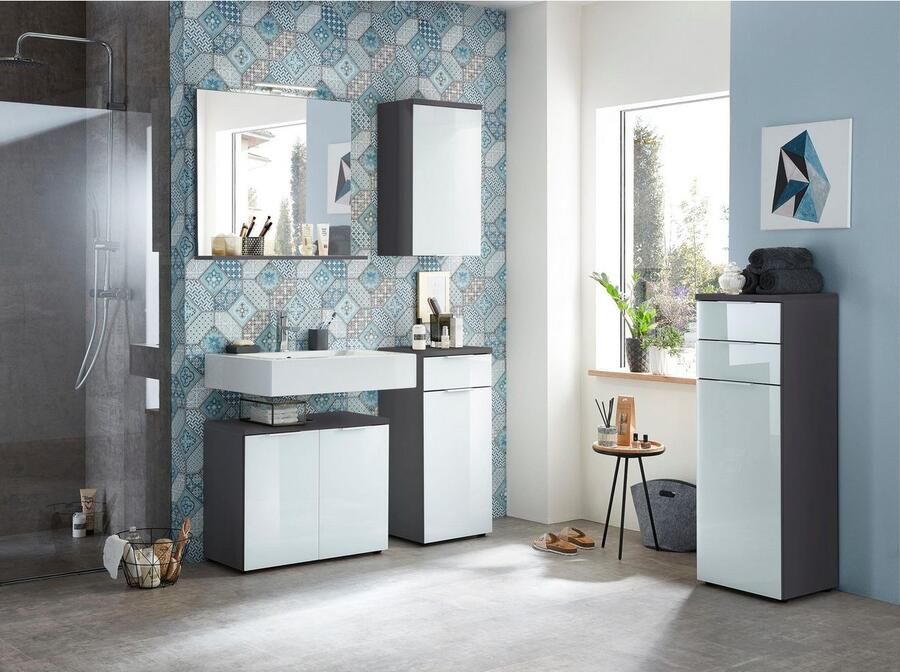 GERMANIA Hangend kastje Pescara Front met glasondersteuning