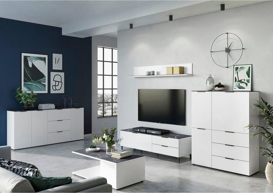 GERMANIA Salontafel California Breedte 109 cm met filigraan verwerkt bovenblad