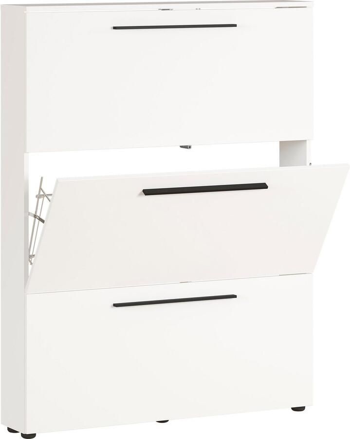 GERMANIA Schoenenkast GW-Utah schoenenkast in 2 breedtes met 2 of 3 kleppen