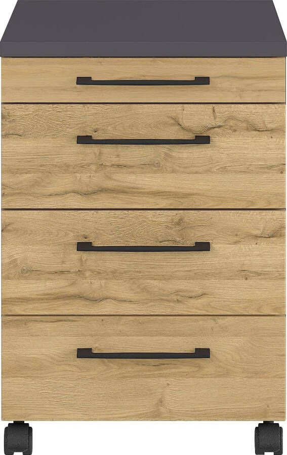 Germania Rolkast GW-Profi 2.0 42x49x61 cm grafiet Grandson eikenkleur - Foto 6