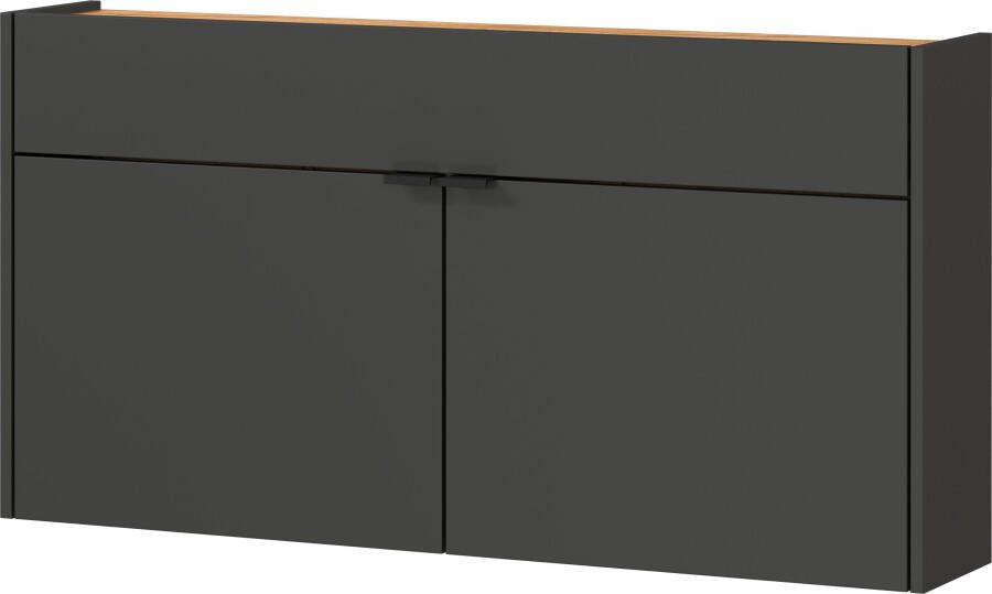 GERMANIA Hangend kastje Ameca schoenenkast met soft-close sluiting voor maximaal 12 paar schoenen 100 x 22 x 57 cm