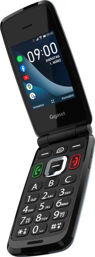 Gigaset GL7 Black | Mobiele telefoons | Telefonie&Tablet Bel&SMS | 4250366867779
