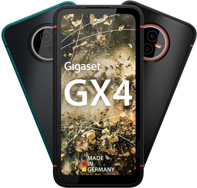 Gigaset GX4 Ruggadized Android smartphone Zwart