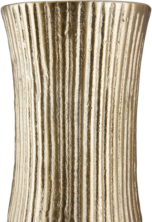 GILDE Siervaas Face Vaas van aluminium decoratief object (1 stuk)