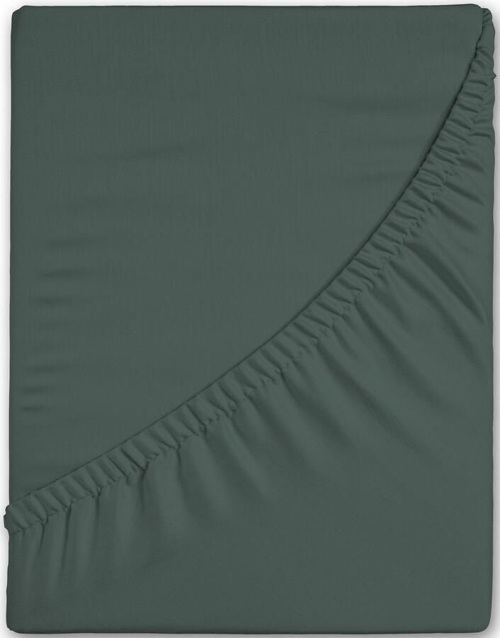 Good morning Hoeslaken Renforcé 100% katoen renforcé volledige elastiek tot 25 cm hoogte 80x200 wit (1 stuk) - Foto 2