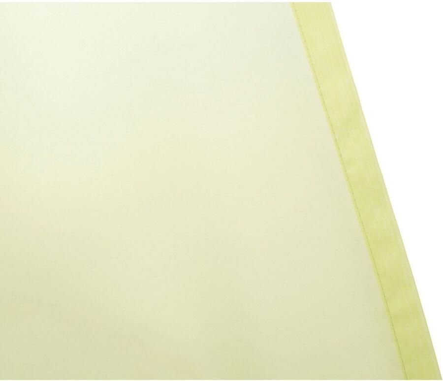 Gözze Gordijn Zambia Lussenvitrage HxB: 255x140 Voilé Uni (1 stuk)