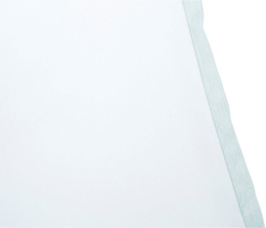 Gözze Gordijn Zambia Lussenvitrage HxB: 255x140 Voilé Uni (1 stuk)