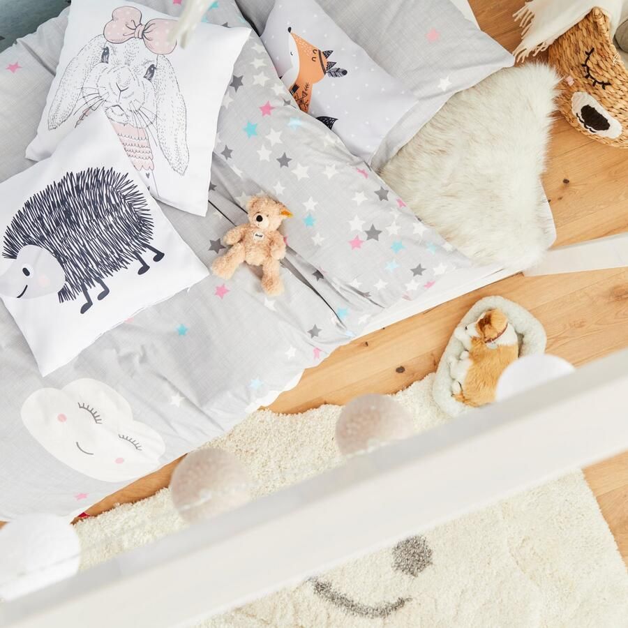 Queence Sierkussen Haas Kussenovertrek zonder vulling(1 stuk)