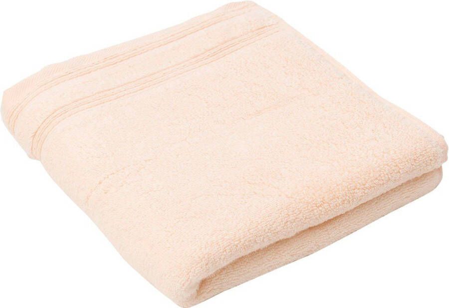 Gözze Handdoeken Monaco als set unikleurig met gegolfd randdessin puur katoen (2 stuks)