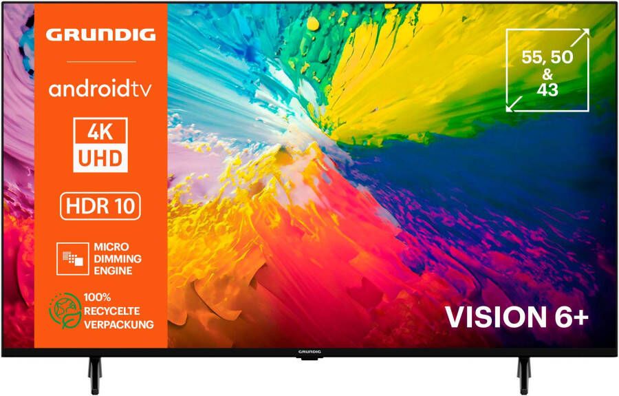 Grundig LCD-led-TV 55 VOE 73 AU7T00 139 cm 55" 4K Ultra HD Android TV