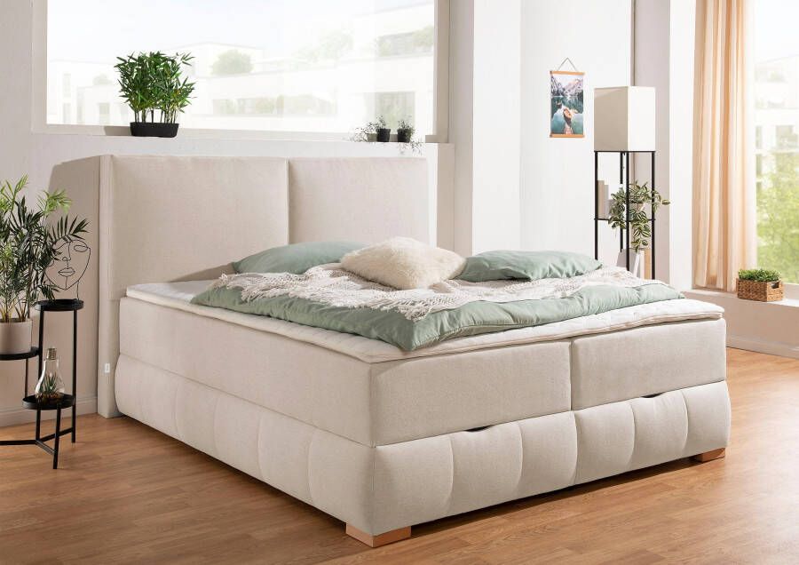 OTTO Boxspring Wehma in h2 h3 & h4 verkrijgbaar inclusief topper