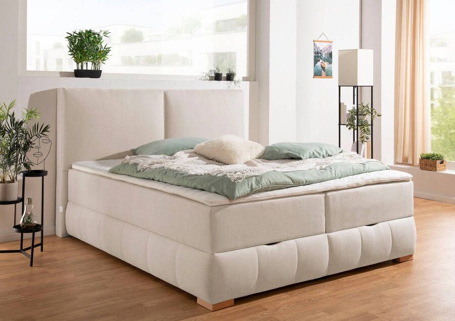 OTTO Boxspring Wehma in h2 h3 & h4 verkrijgbaar inclusief topper